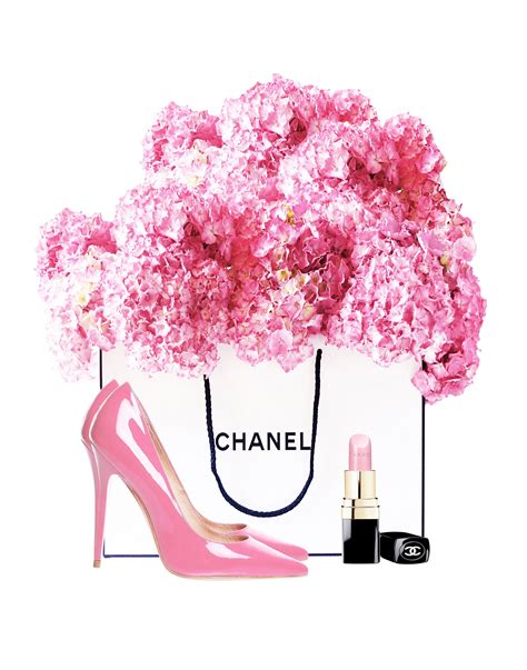 chanel pink print|chanel prints for wall.